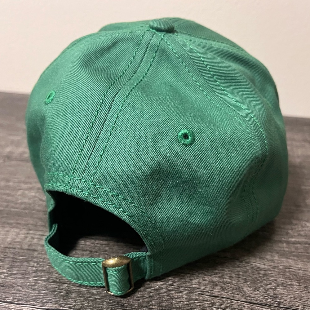 NWOT John Deere Low Profile Structured Adjustable Baseball Hat Cap Green Yellow - Picture 3 of 7